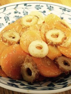 簡単!竹輪とにんじんのごま和え-レシピのメイン写真