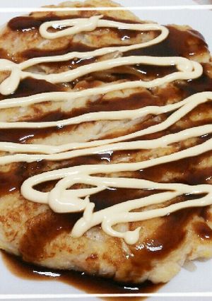 もちもちヘルシーお好み焼き-レシピのメイン写真