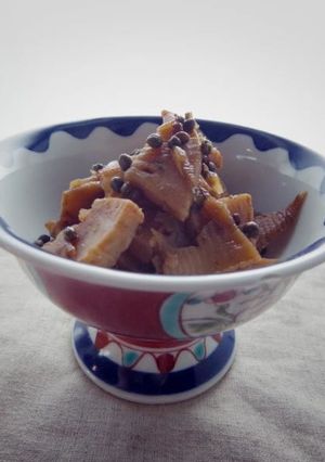 お手軽～♪たけのこと粒山椒の佃煮＊-レシピのメイン写真
