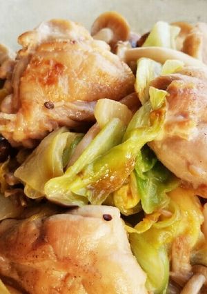 鶏肉とキャベツのオイスター炒め-レシピのメイン写真
