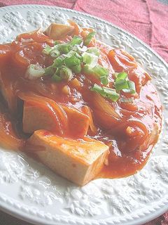 ピリ辛*豆腐のチリソース煮*-レシピのメイン写真