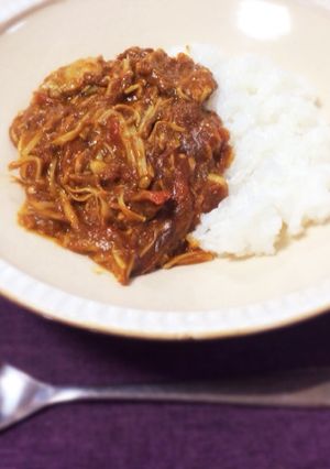 時短で5分！鯖缶トマトの無加水カレー-レシピのメイン写真