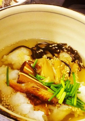 チラガーとザーサイの出汁茶漬け-レシピのメイン写真