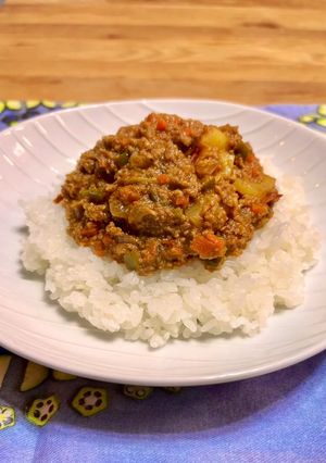 レンジで簡単☆絶品ドライカレー-レシピのメイン写真