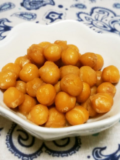 レンジで1分!ヒヨコ豆のバター煮☆お弁当-レシピのメイン写真