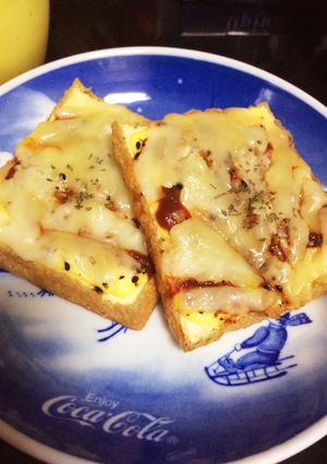 ピザ風厚揚げ-レシピのメイン写真