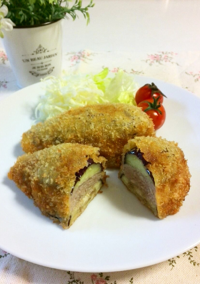さくさくジューシー☆なすのはさみ揚げ-レシピのメイン写真