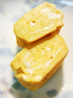 お弁当に♪卵1個で厚い❤卵焼きの焼き方-レシピのメイン写真