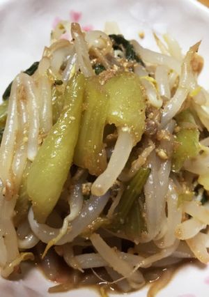 青梗菜のナムル-レシピのメイン写真