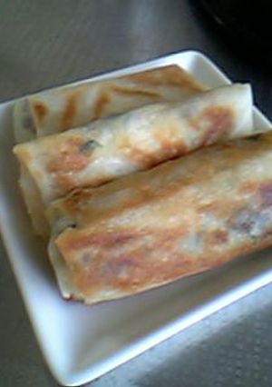 簡単ヘルシーな焼き春巻-レシピのメイン写真