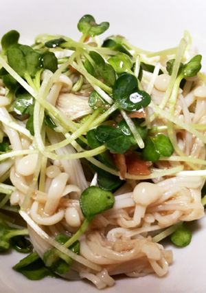 えのきの梅肉和え-レシピのメイン写真