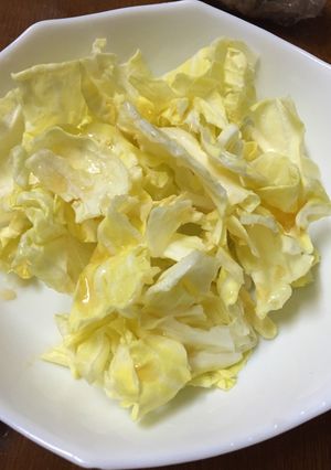 春キャベツ1分で完成-レシピのメイン写真