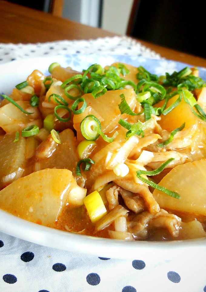 豚こまと大根の麻婆風炒め☆-レシピのメイン写真