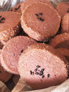 サクほろっ♡紅芋の米粉バタークッキー-レシピのメイン写真