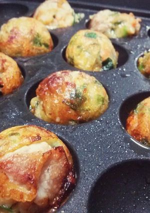 たこ焼き器で♪楽しく美味しいチヂミ-レシピのメイン写真