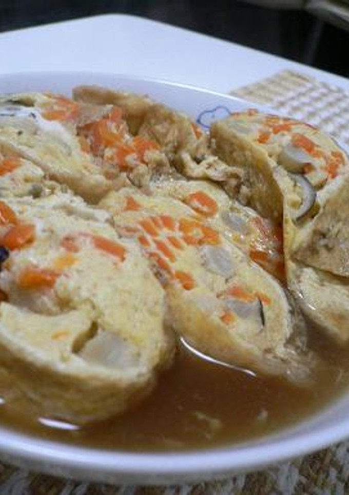 ヘルシーふわふわお揚げさん煮-レシピのメイン写真