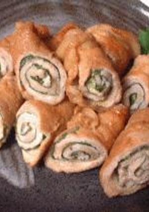 豚肉の大葉巻き☆味噌からし風味-レシピのメイン写真