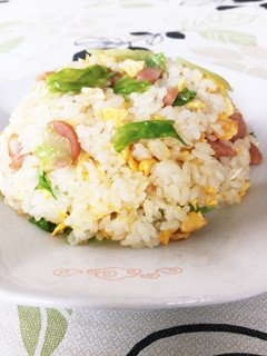 レタスのシャキシャキ簡単☆チャーハン-レシピのメイン写真