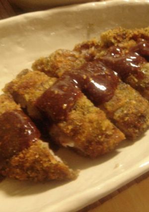 薄切り肉で！チーズとんかつ青のり風味-レシピのメイン写真