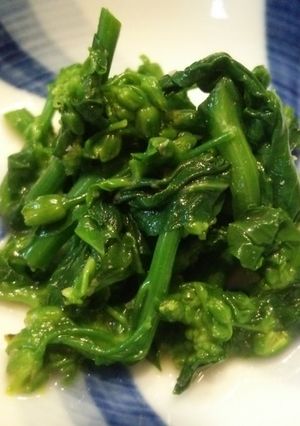 菜の花の辛子和え-レシピのメイン写真