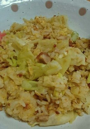 春キャベツチャーハン♡-レシピのメイン写真