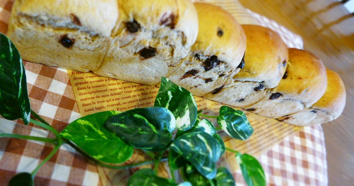 黒糖カフェオレパン♡Inチョコチップ by ゆう09730 【クックパッド