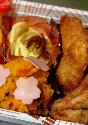 お弁当用にジャガイモのカレーマヨ焼き-レシピのメイン写真