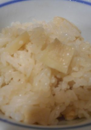 簡単シンプルなたけのこご飯-レシピのメイン写真