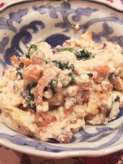 ほうれん草の彩り白和え☆-レシピのメイン写真