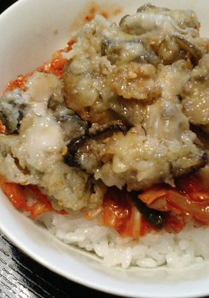 カキ キムチ丼-レシピのメイン写真