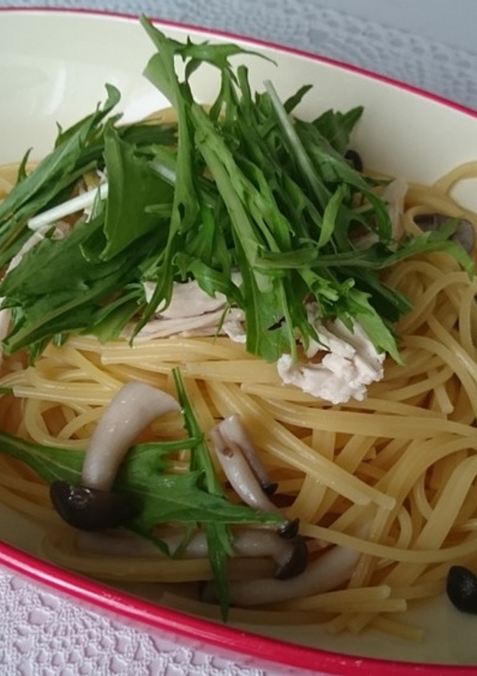 ゆず胡椒の簡単和風パスタ-レシピのメイン写真