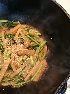 かぶの葉と大根の炒め物-レシピのメイン写真