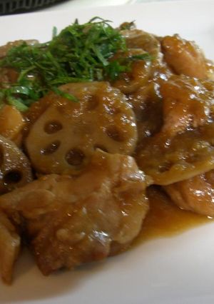 れんこんと鶏もも肉のおろし煮☆-レシピのメイン写真