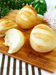 HB朝焼くだけ♡低温発酵チーズケーキパン-レシピのメイン写真