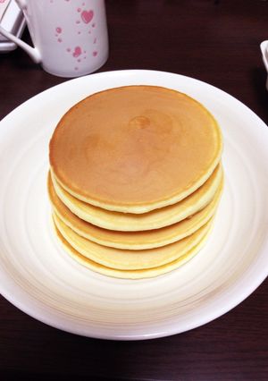 小麦粉で作る基本のホットケーキ-レシピのメイン写真