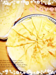 我が家の絶品クレープ-レシピのメイン写真