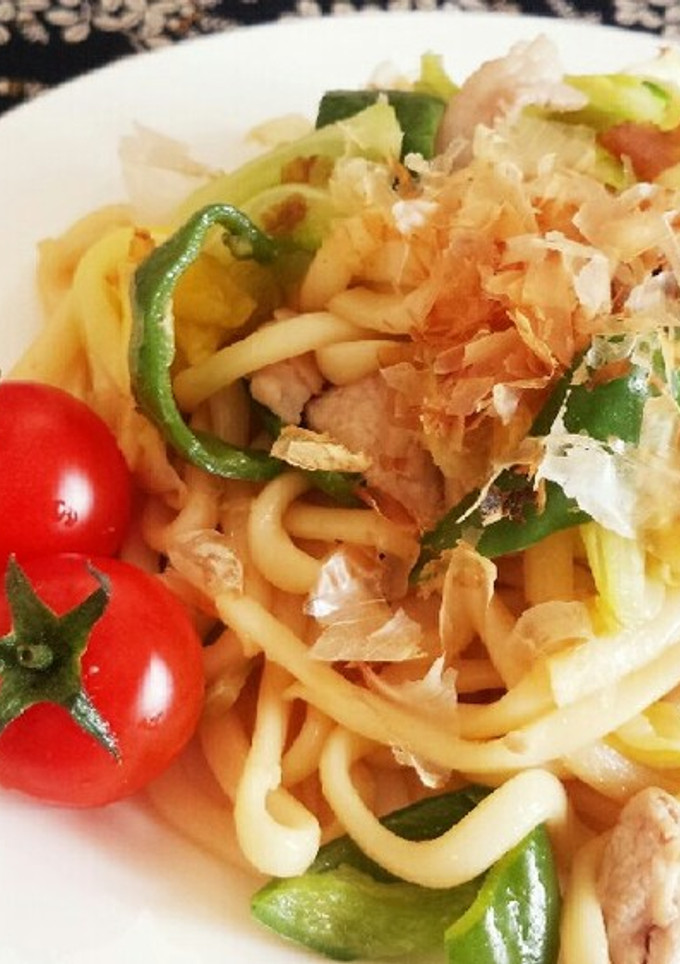 オイマヨで♡焼きうどん♡-レシピのメイン写真