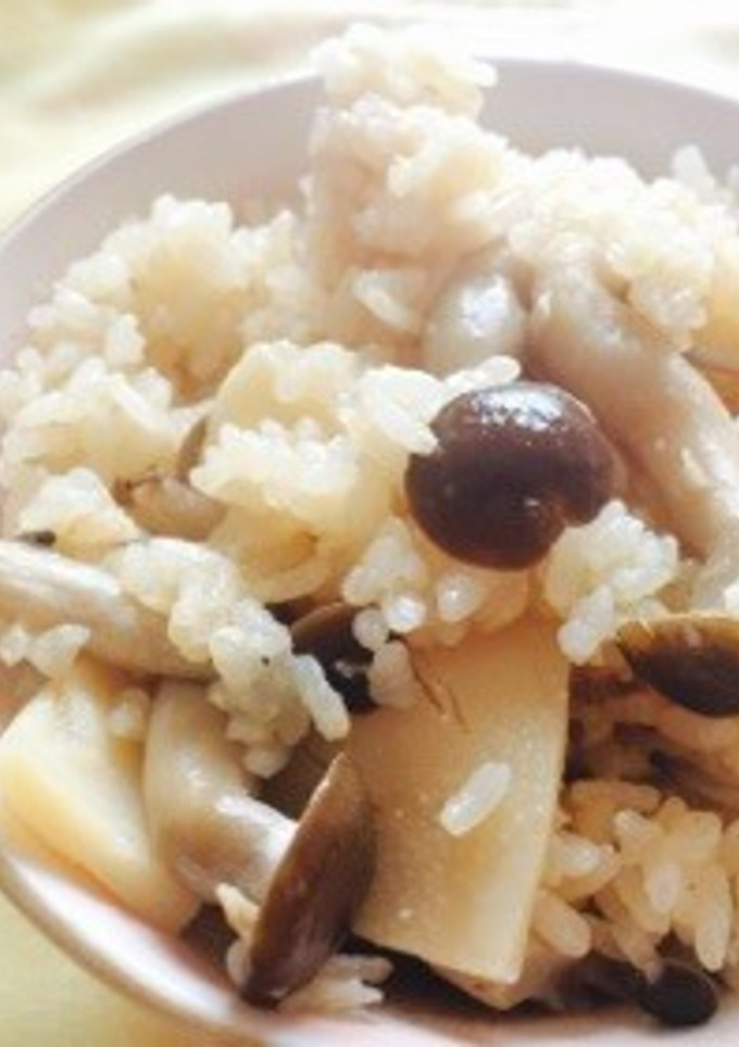 しめじとたけのこのご飯-レシピのメイン写真