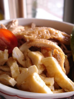 サラダ感覚で食べる栄養満点そば-レシピのメイン写真