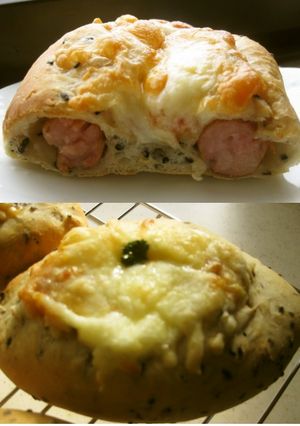 胡麻とチーズのウインナーパン-レシピのメイン写真