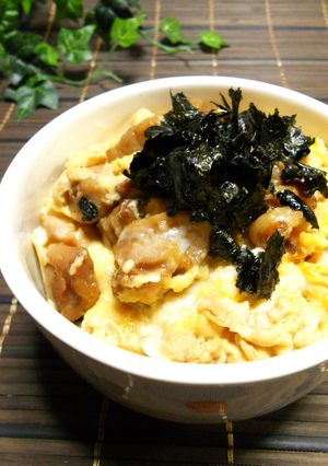 リメイク☆焼き鶏で親子丼-レシピのメイン写真