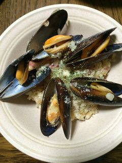 貝の簡単リゾットwムール貝やアサリ-レシピのメイン写真