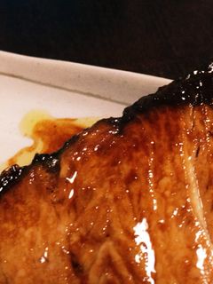 私は洋風。赤ワインと。ブリの照り焼き。-レシピのメイン写真