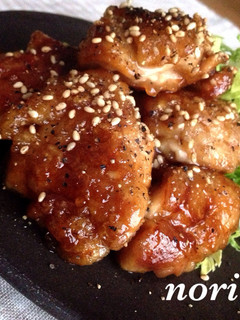 名古屋名物手羽先風!鶏もも肉の甘辛焼き-レシピのメイン写真