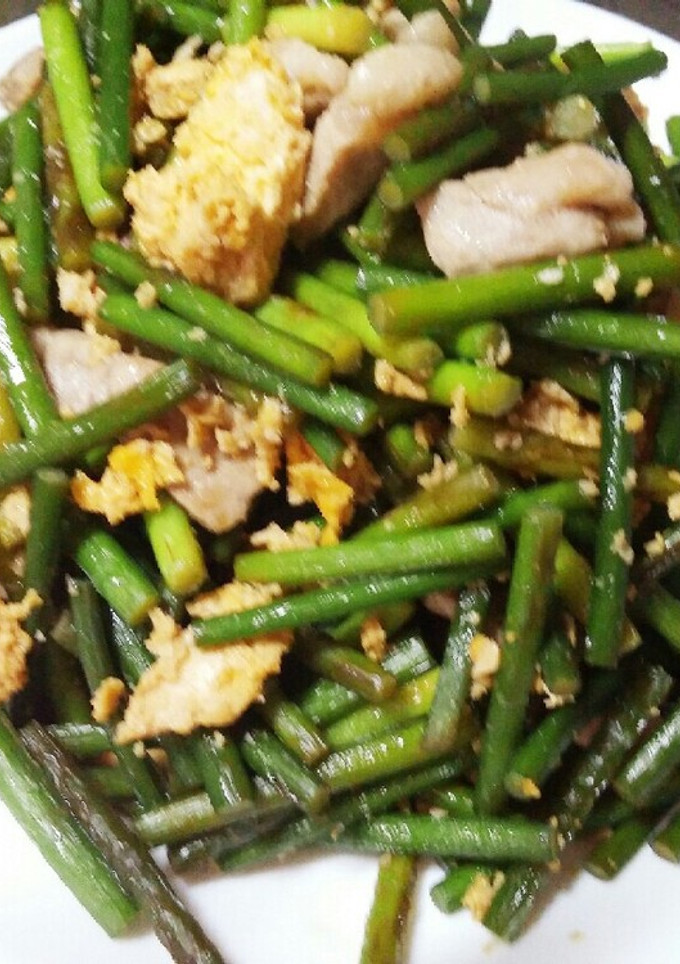 ニンニクの芽と卵の…簡単料理-レシピのメイン写真
