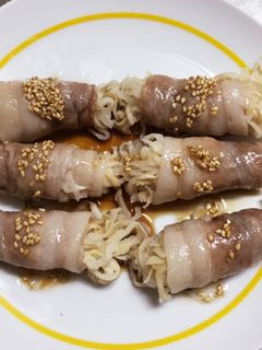 切り干し大根の豚肉巻きサラダ-レシピのメイン写真