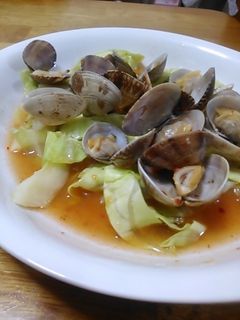 レンジで簡単!!あさりの中華酒蒸し-レシピのメイン写真