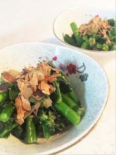菜の花の梅おろしあえ-レシピのメイン写真