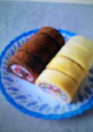 ふわっふわスフレ*´ω｀*ロールケーキ-レシピのメイン写真