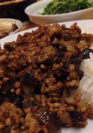 茄子とひき肉の(スピード！)ドライカレー-レシピのメイン写真